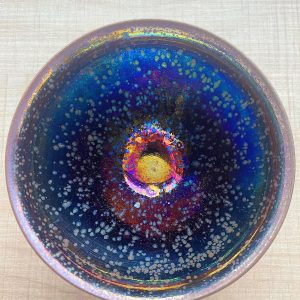 北宋供御款曜變油滴天目茶碗